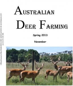Australian Deer Farming  November 2013