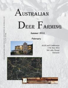 Australian Deer Farming February 2014