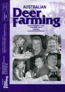 Australian Deer Farming Magazine Cover 2011 02