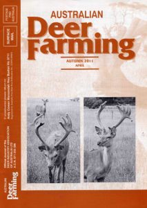 Australian Deer Farming Magazine Cover 2011 04