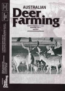 Australian Deer Farming Magazine Cover 2011 08