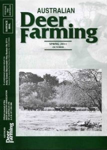 Australian Deer Farming Magazine Cover 2011 10