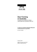 DEER FARMING IN AUSTRALIA
