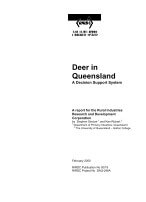 DEER IN QUEENSLAND
