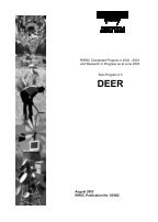 RESEARCH IN PROGRESS -2002-2003